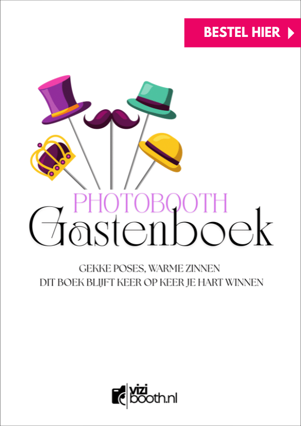 Photobooth Gastenboek Boek Cover